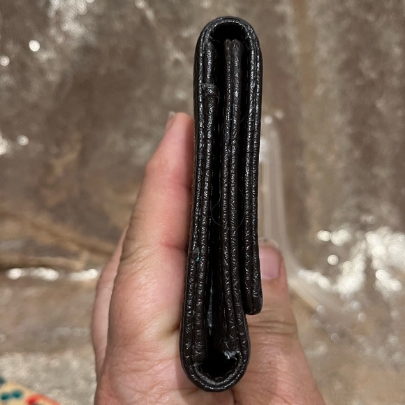 Coach Preloved Trifold Monogram Wallet - Picture 8 of 14